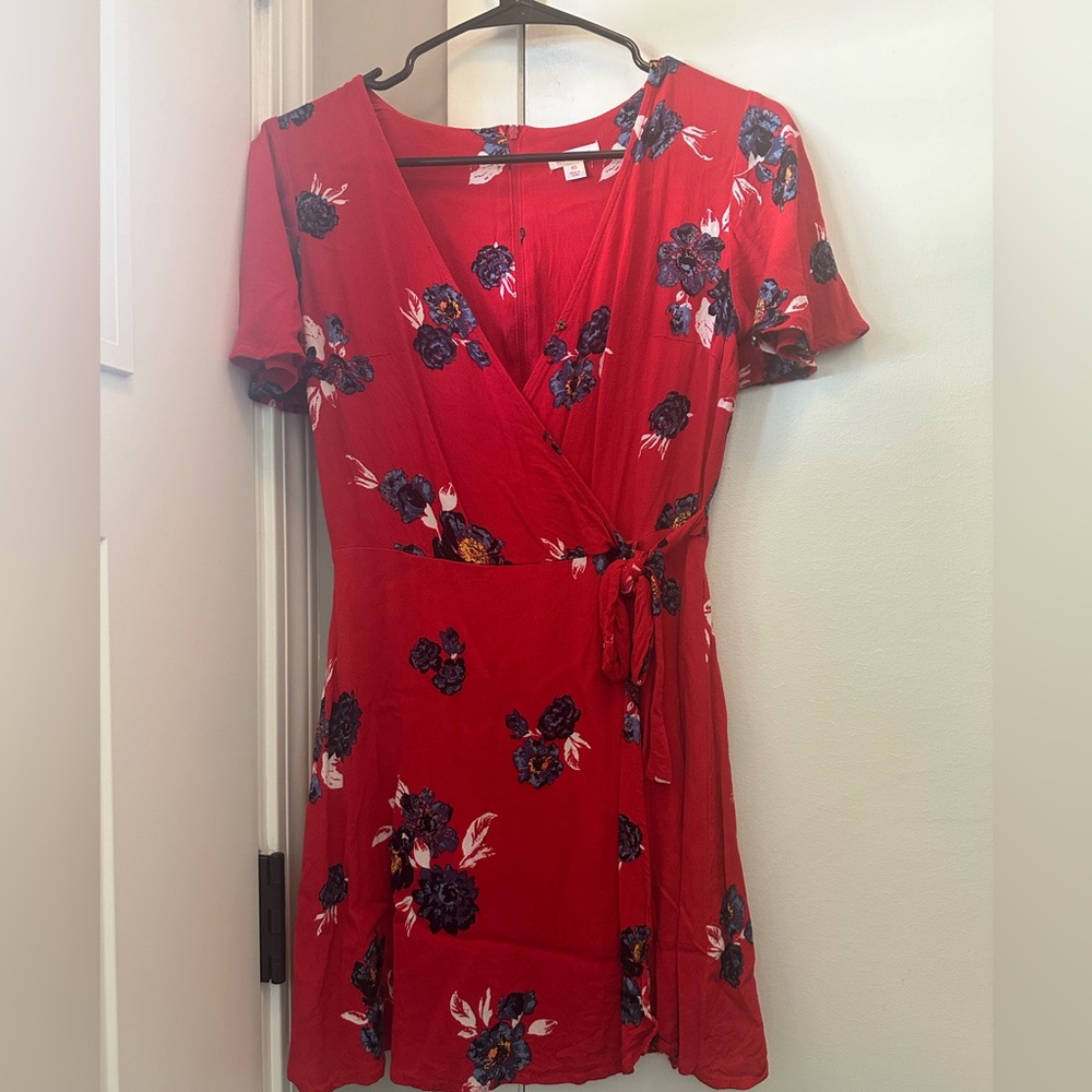xhilaration dress xs, red